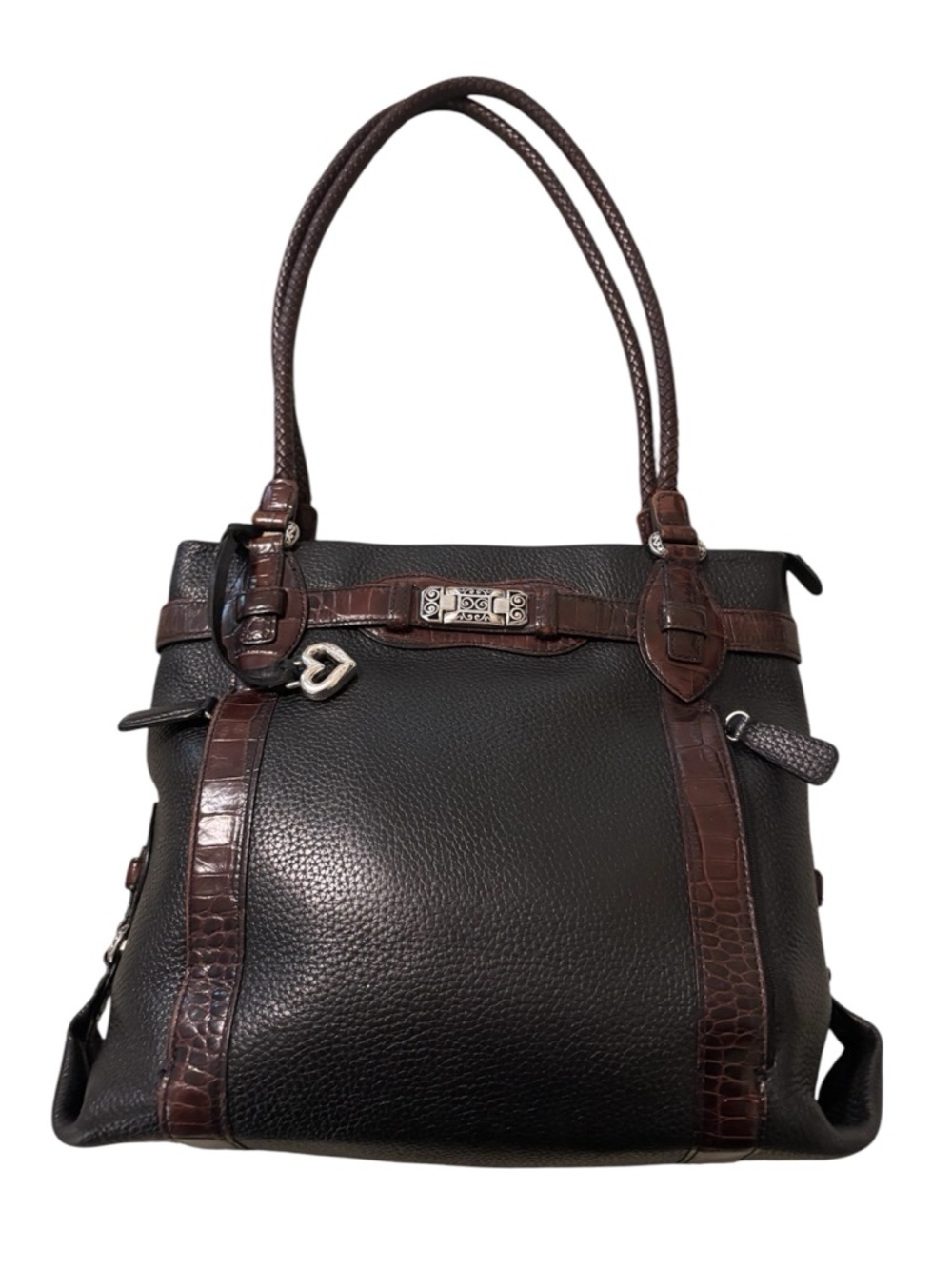 Brighton vintage shoulder bag with coordinating wallet